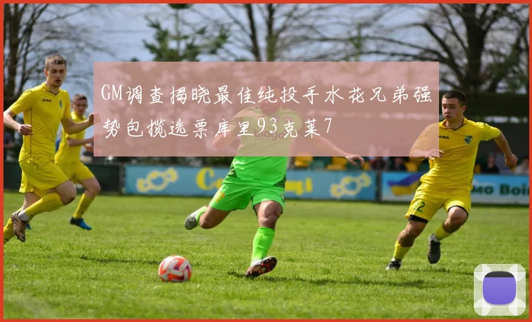 GM调查揭晓最佳纯投手水花兄弟强势包揽选票库里93克莱7